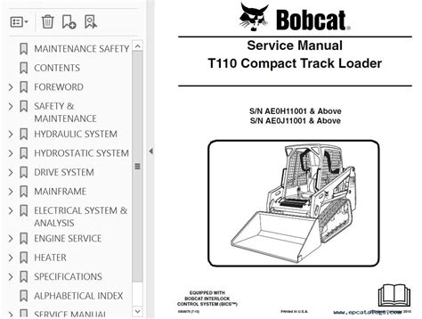 t110 bobcat problems